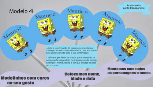 Topper -bob Esponja