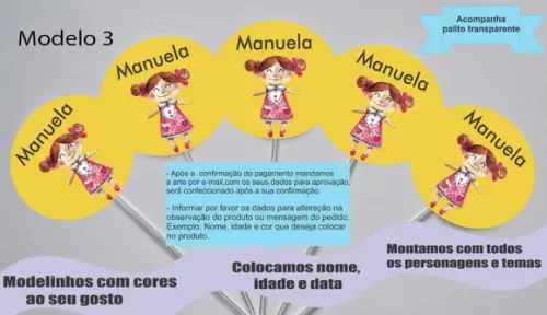 Topper -boneca