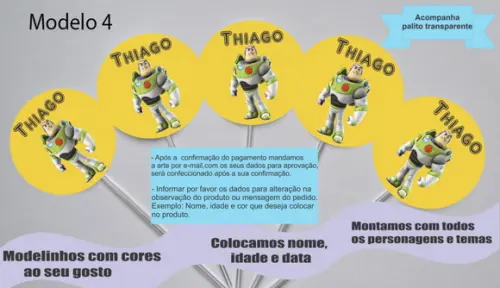 Topper -buzz Lightyear