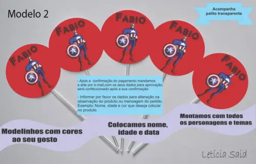 Topper -capitão America