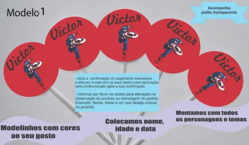 Topper -capitão America