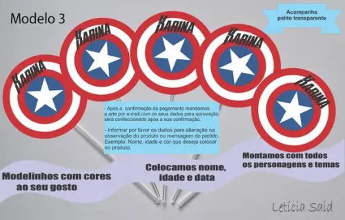 Topper -capitão America