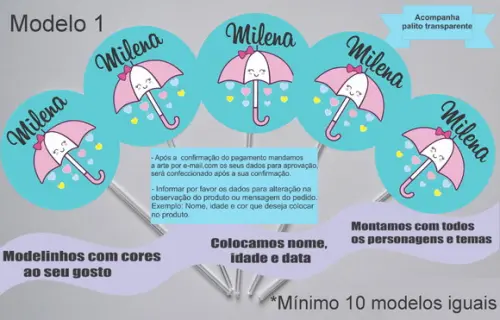 Topper -chuva de Amor