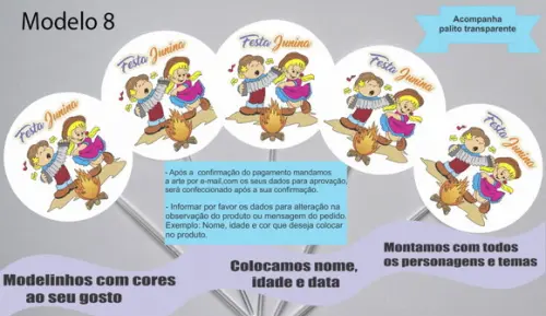 Topper -festa Junina