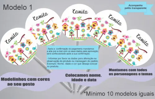 Topper -jardim Encantado