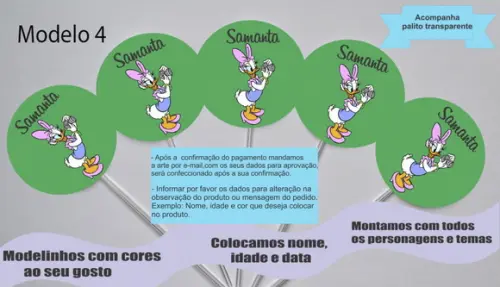 Topper -margarida
