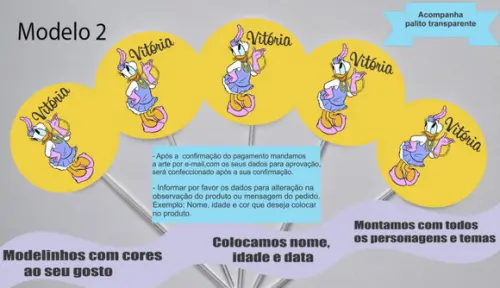 Topper -margarida