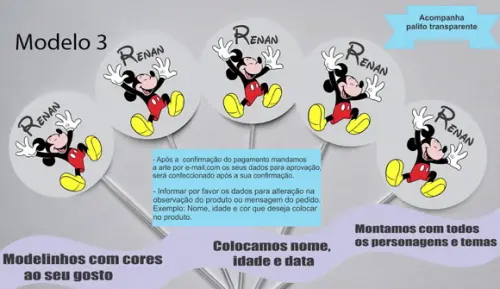 Topper -mickey