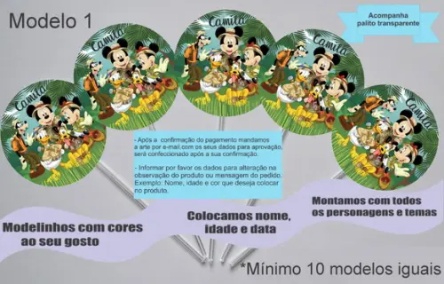 Topper -mickey Safari