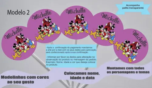 Topper -mickey e Minnie