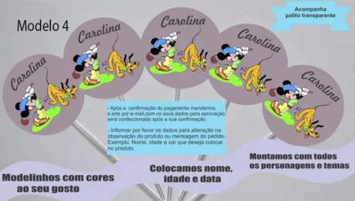 Topper -mickey e Minnie