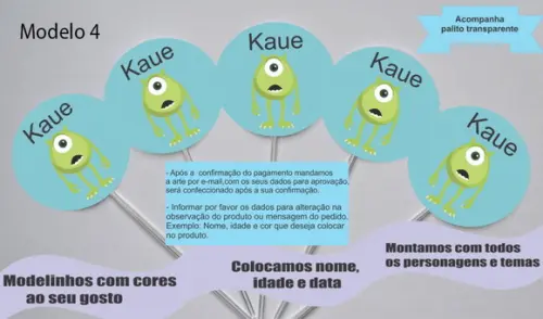 Topper -mike Wazowski