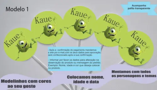 Topper -mike Wazowski