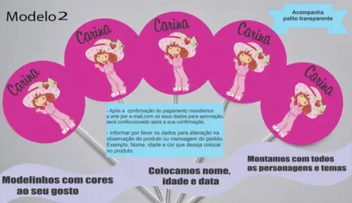 Topper -moranguinho