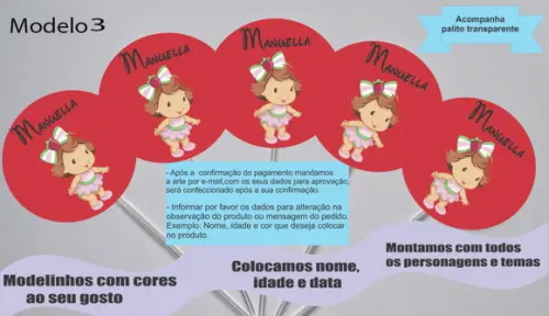Topper -moranguinho