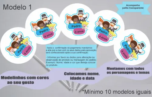 Topper -mundo Bita