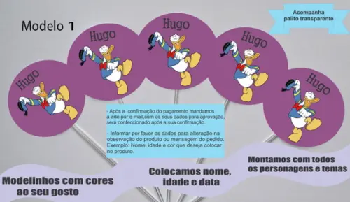Topper -pato Donald