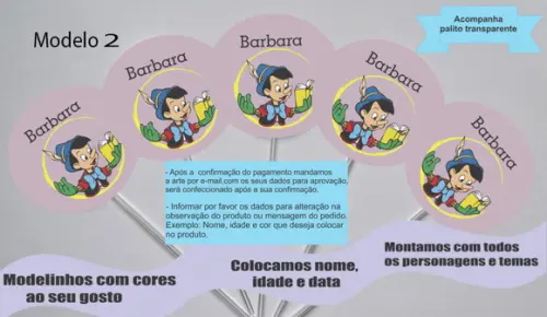Topper -pinoquio