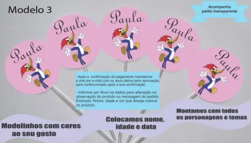 Topper -pica Pau