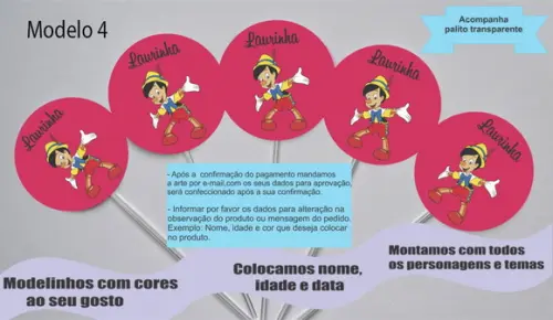 Topper -pinoquio