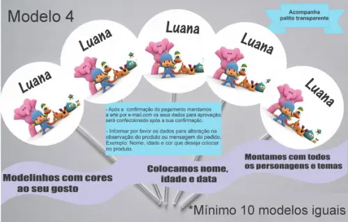 Topper -pocoyo