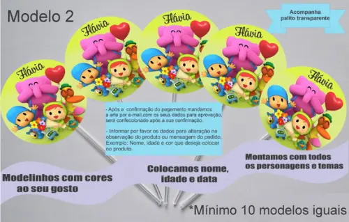 Topper -pocoyo