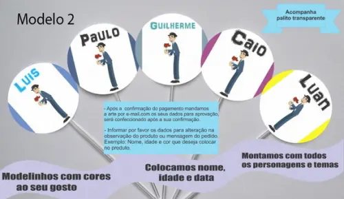 Topper -turma do Chaves