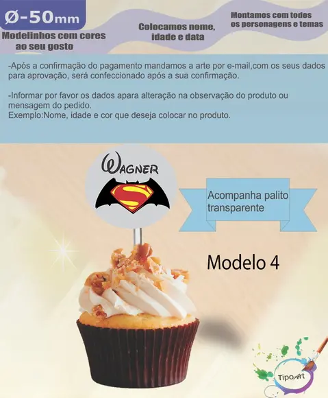 Topper 5 cm -batman