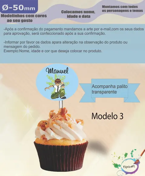 Topper 5 cm -ben 10