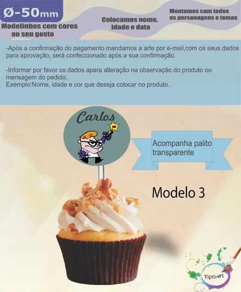 Topper 5 cm -dexter