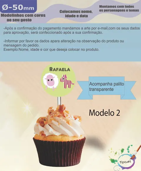 Topper 5 cm -lalaloopsy