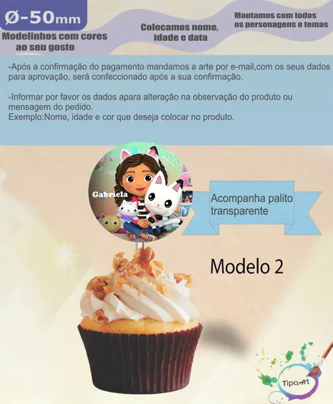 Topper- 5 cm