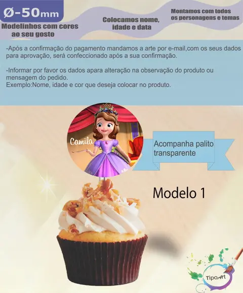 Topper- 5 cm