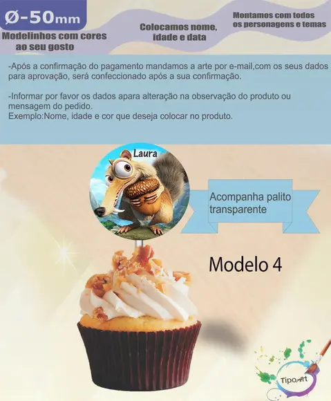 Topper- 5 cm