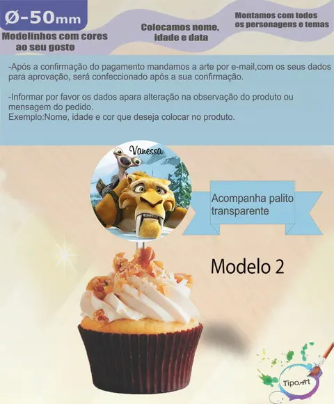 Topper- 5 cm