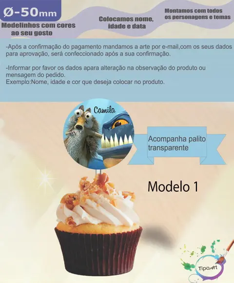 Topper- 5 cm
