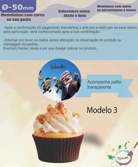 Topper- 5 cm