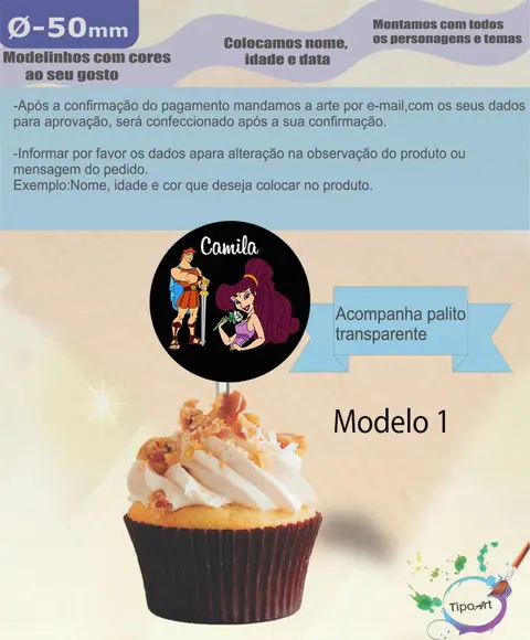 Topper- 5 cm