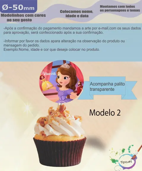 Topper- 5 cm