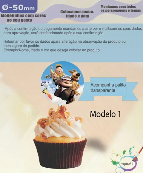 Topper- 5 cm