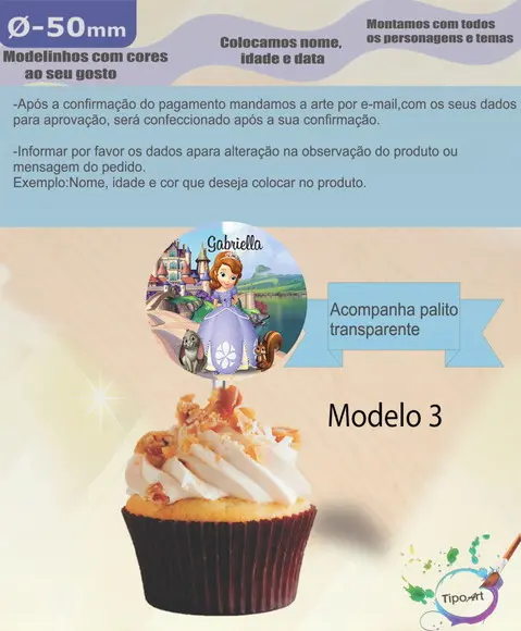 Topper- 5 cm