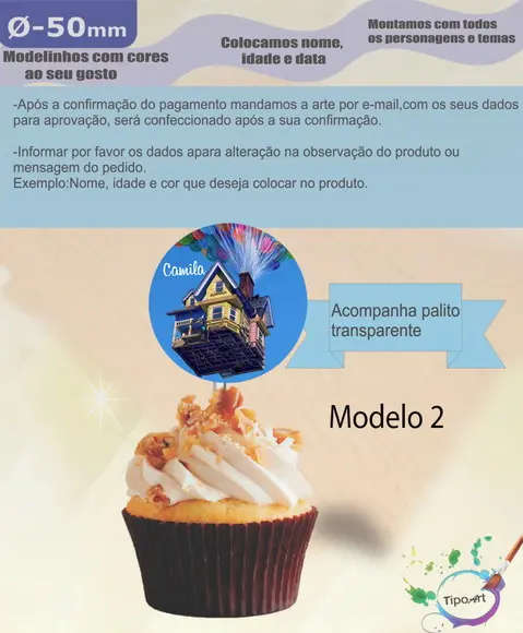Topper- 5 cm