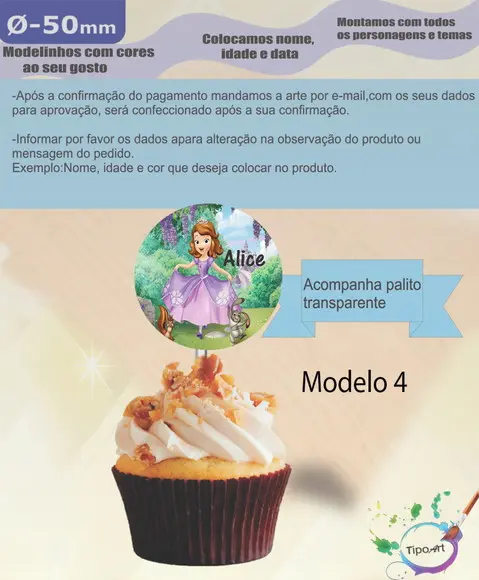 Topper- 5 cm