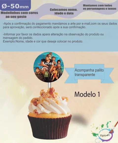 Topper- 5 cm
