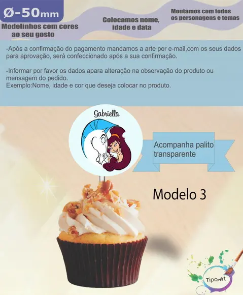Topper- 5 cm