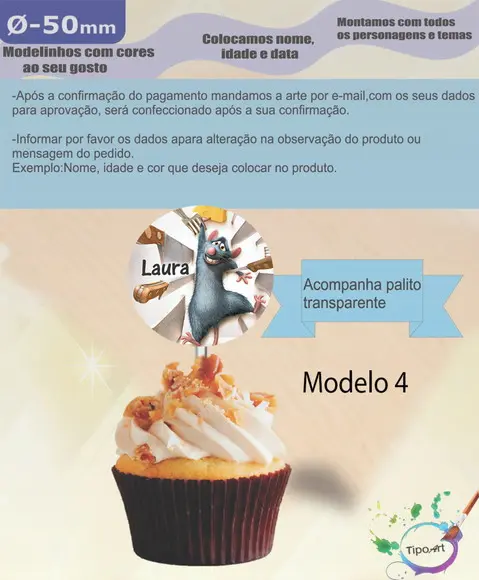 Topper- 5 cm