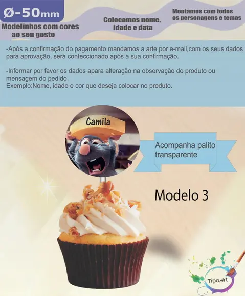 Topper- 5 cm