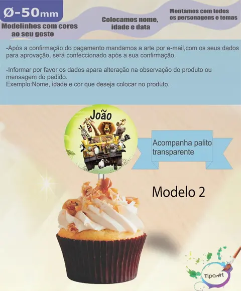Topper- 5 cm