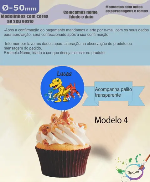 Topper- 5 cm