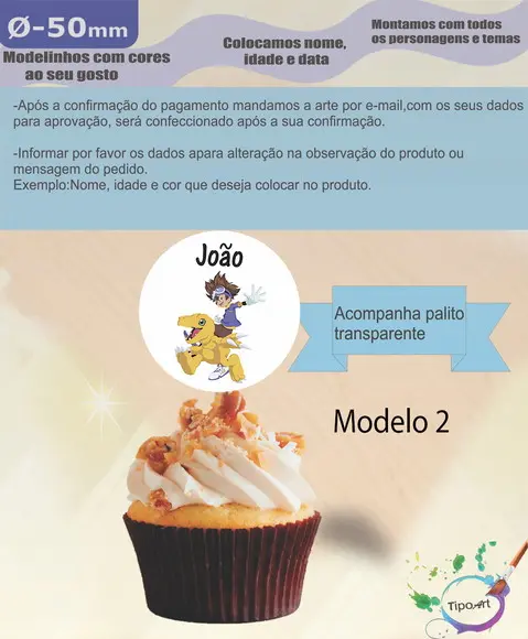 Topper- 5 cm